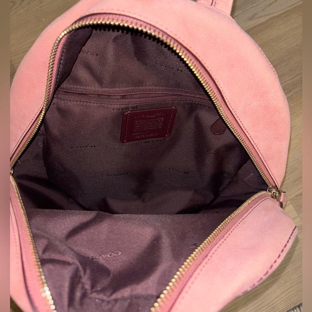 Coach Pink Mini Backpack NWOT - Picture 2 of 3